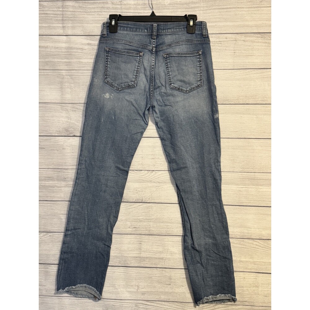 Sneak Peek SP Distressed Raw Hem Jeans – Women’s Size 27 - Picture 9 of 14